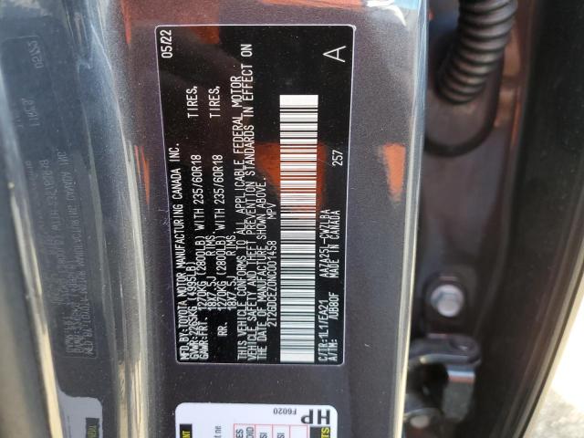 2022 LEXUS NX 250 - 2T2GDCEZ0NC001458