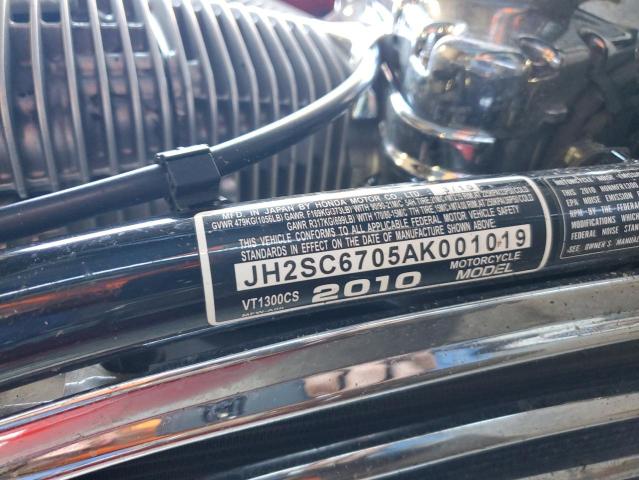 2010 HONDA VT1300 CS JH2SC6705AK001019