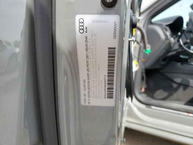 2019 AUDI S4 PRESTIG - WAUC4AF49KA087716