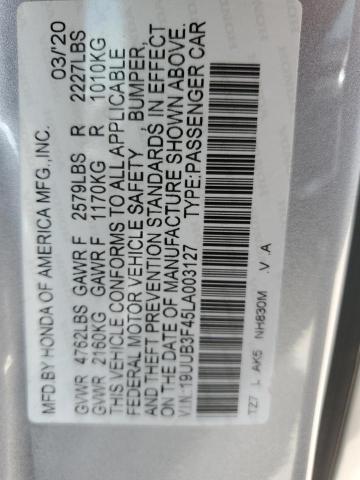 2020 ACURA TLX TECHNO - 19UUB3F45LA003127