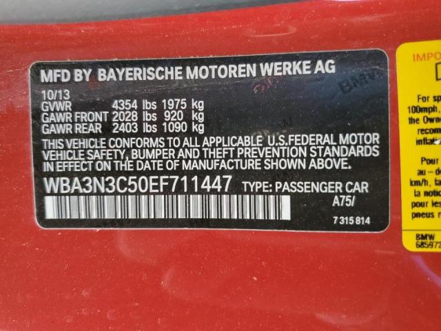 WBA3N3C50EF711447 BMW 428 I