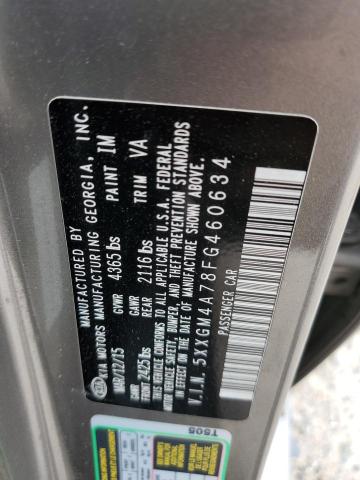 5XXGM4A78FG460634 KIA Optima Lx