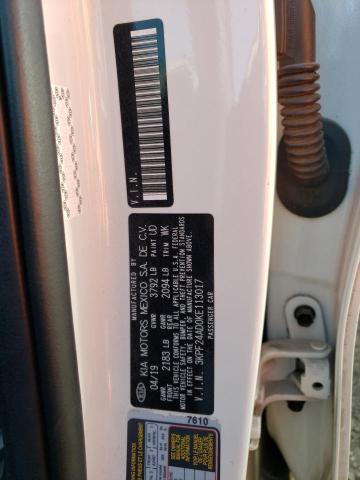 3KPF24AD0KE113017 KIA FORTE FE