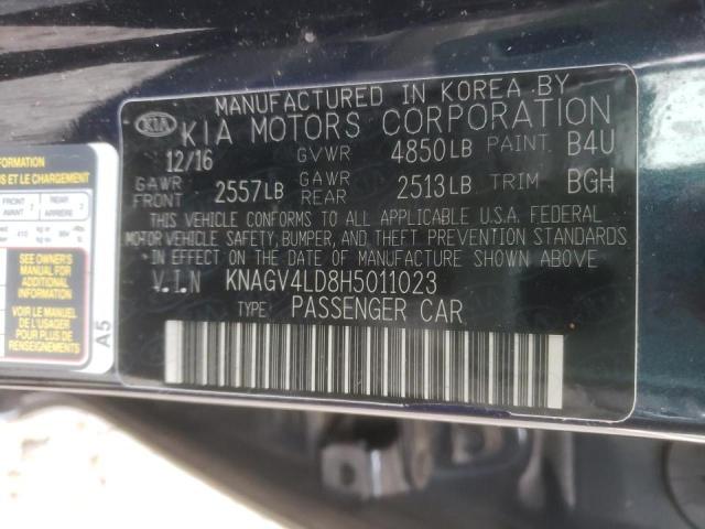 2017 KIA OPTIMA PLU - KNAGV4LD8H5011023