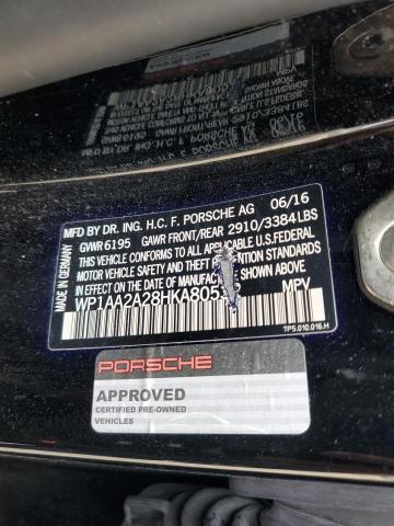 WP1AA2A28HKA80532 Porsche Cayenne
