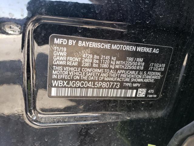 WBXJG9C04L5P80773 BMW X1 Xdrive28i