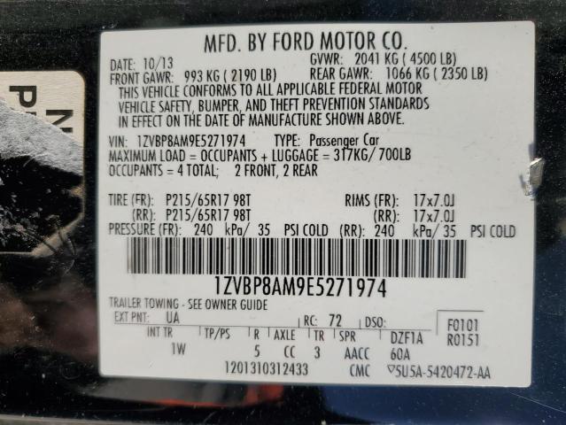 1ZVBP8AM9E5271974 Ford MUSTANG