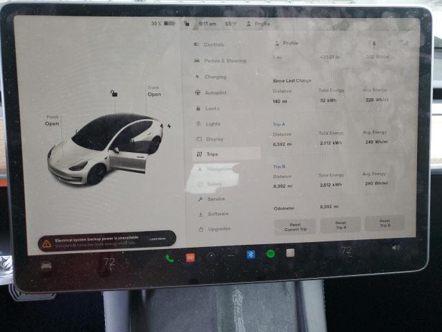 5YJ3E1EA7NF251242 Tesla MODEL 3