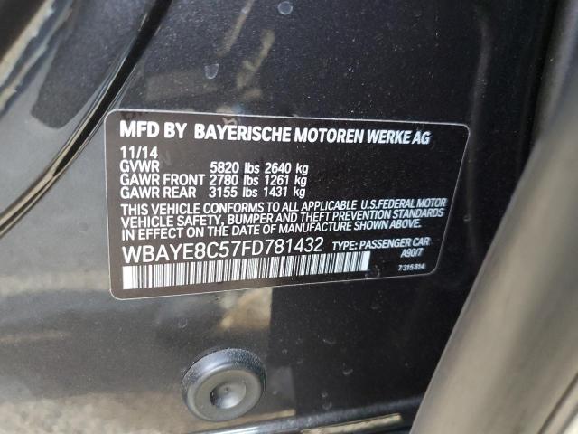 WBAYE8C57FD781432 BMW 750 LI