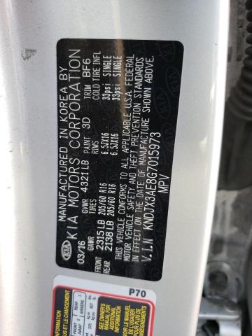 2016 KIA SOUL EV + - KNDJX3AE8G7015973