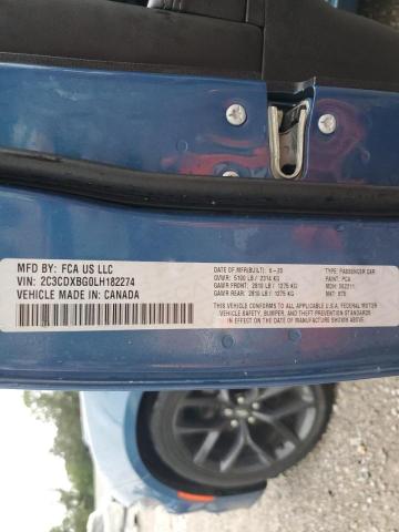 2C3CDXBG0LH182274 Dodge Charger Sxt