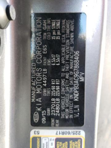 KNDPB3AC9G7868406 KIA Sportage Lx