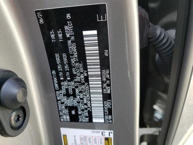 2021 LEXUS RX 450H L JTJHGKFA2M2020879