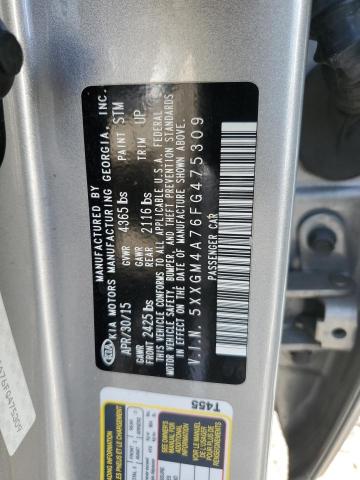5XXGM4A76FG475309 KIA Optima Lx