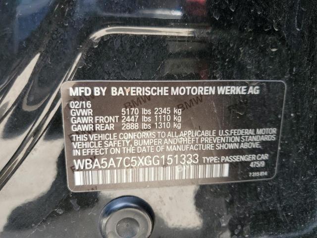 2016 BMW 528 XI - WBA5A7C5XGG151333