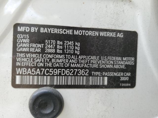 2015 BMW 528 XI - WBA5A7C59FD627362