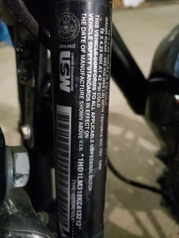 2019 HARLEY-DAVIDSON XL1200 CX 1HD1LM318KC413212