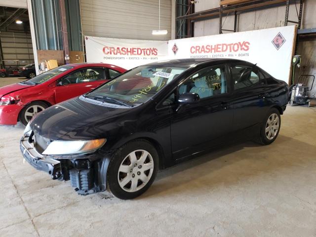 Salvage cars for sale from Copart Eldridge, IA: 2008 Honda Civic LX