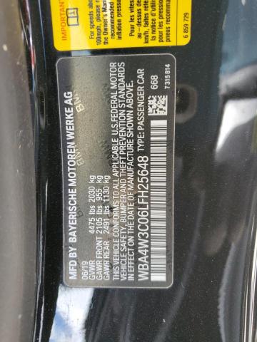 2020 BMW 430I - WBA4W3C06LFH25648