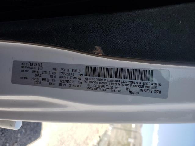 1C4BJWFG8FL653261 Jeep Wrangler Unlimited Rubicon
