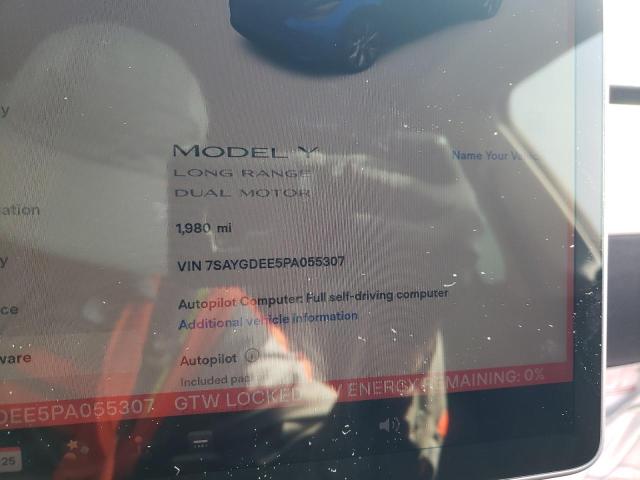 7SAYGDEE5PA055307 Tesla Model Y