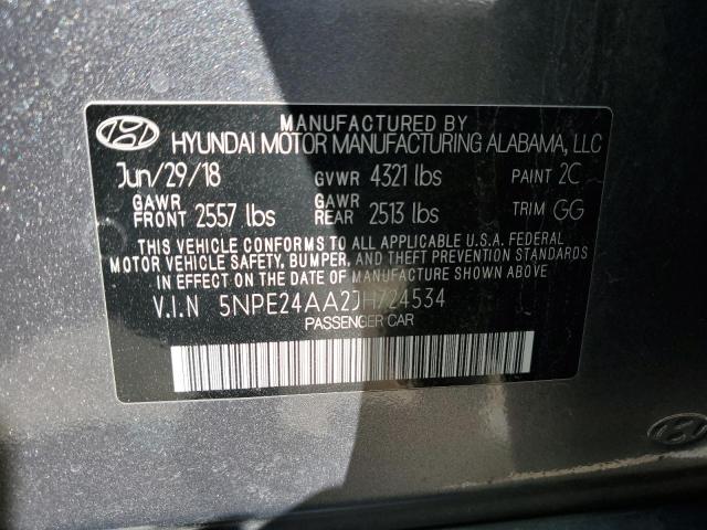 2018 HYUNDAI SONATA ECO - 5NPE24AA2JH724534