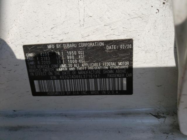 4S3GTAD66L3716141 Subaru Impreza Premium