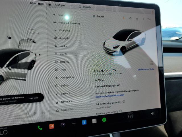 5YJ3E1EA2LF504383 Tesla MODEL 3