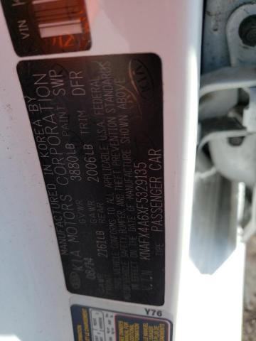 KNAFX4A6XF5329135 KIA FORTE LX