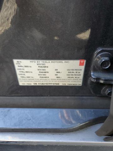 5YJSA1E27FF107840 Tesla MODEL S