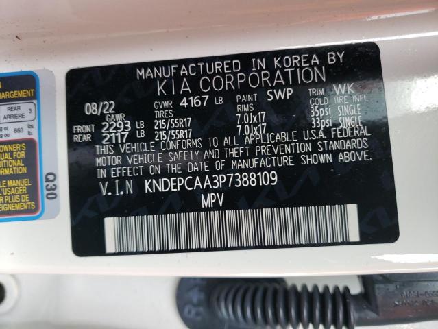 KNDEPCAA3P7388109 KIA Seltos Lx