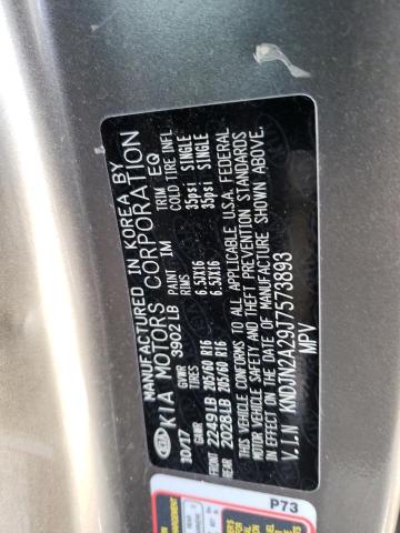 KNDJN2A29J7573893 KIA SOUL