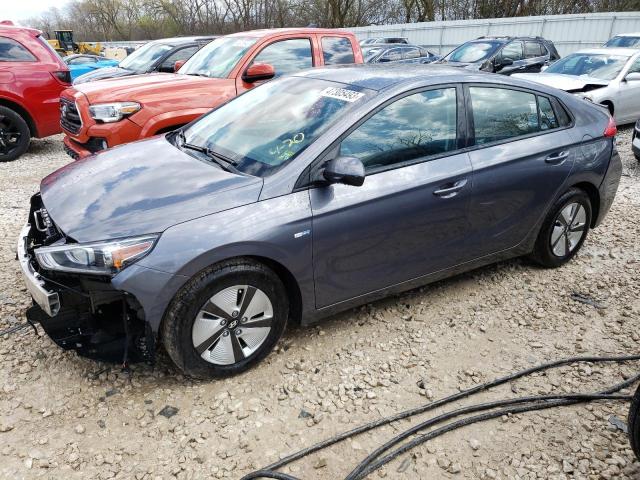 2017 HYUNDAI IONIQ BLUE - KMHC65LC1HU049013