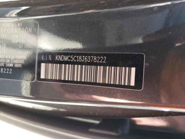 KNDMC5C18J6378222 KIA SEDONA EX
