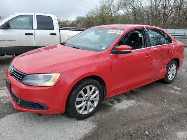 Salvage cars for sale from Copart Ellwood City, PA: 2013 Volkswagen Jetta SE