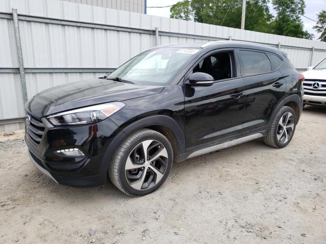 Salvage cars for sale from Copart Gastonia, NC: 2017 Hyundai Tucson Limited