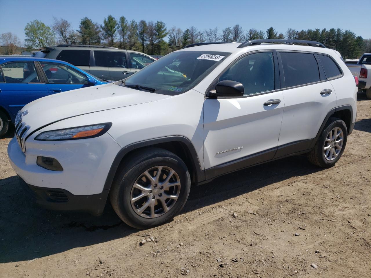 Jeep Cherokee 2017 Р±РµР»С‹Р№