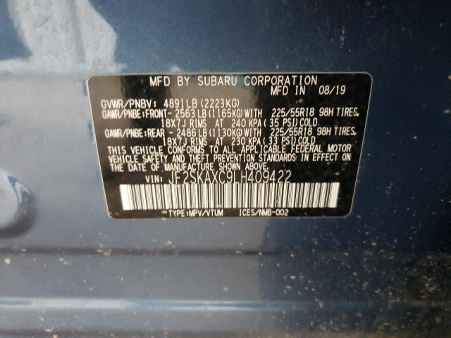 JF2SKAXC9LH409422 Subaru Forester Touring