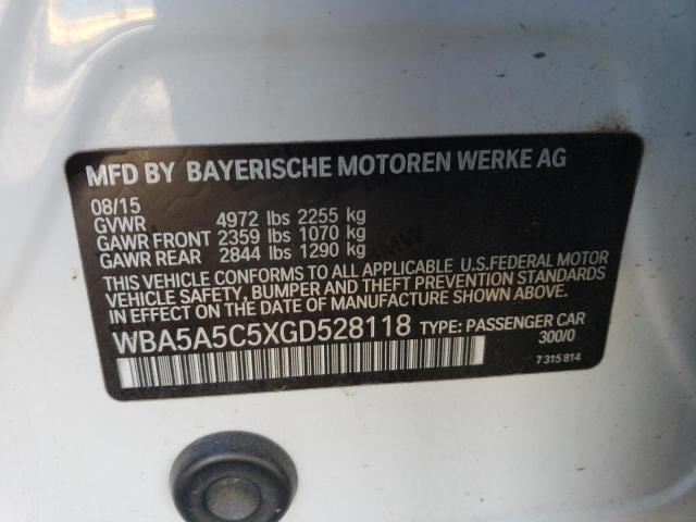 WBA5A5C5XGD528118 BMW 528 I