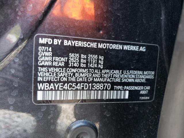 2015 BMW 740 LI - WBAYE4C54FD138870