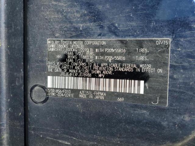 JTLZE4FEXFJ078988 Toyota SCION XB