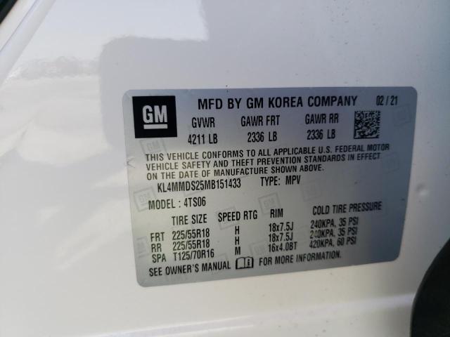KL4MMDS25MB151433 Buick Encore Gx Select