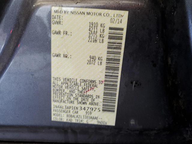 1N4AL3AP1EN347975 Nissan ALTIMA 2.5