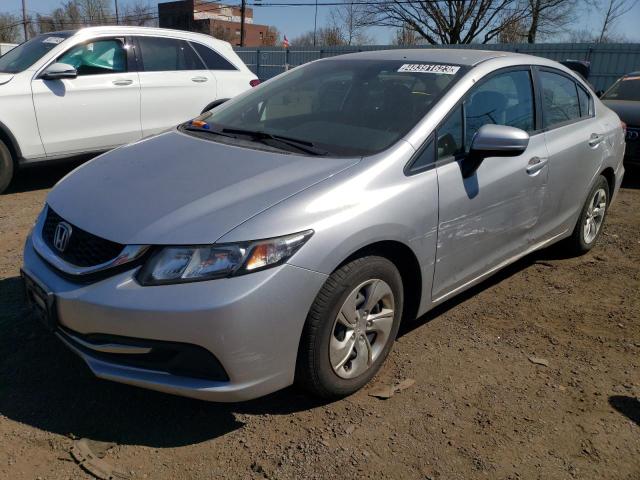 Salvage cars for sale from Copart New Britain, CT: 2015 Honda Civic LX