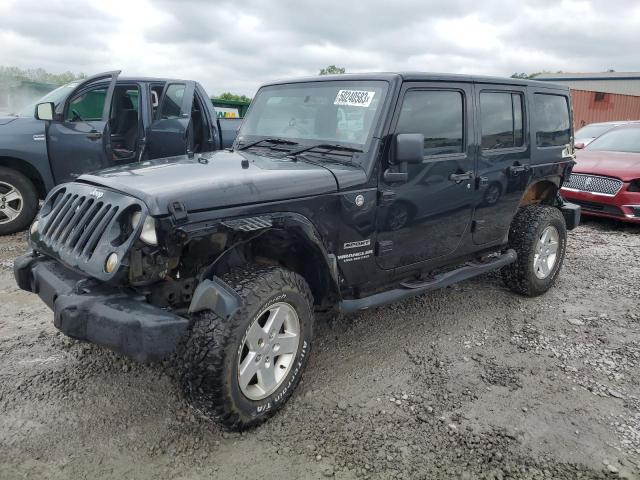 Jeep salvage cars for sale: 2014 Jeep Wrangler Unlimited Sport