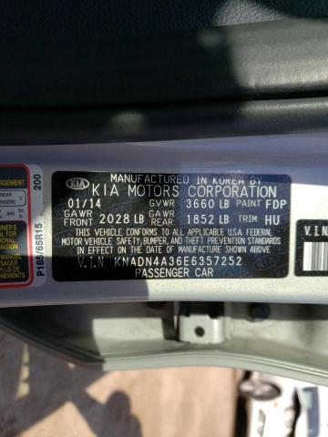 KNADN4A36E6357252 KIA RIO EX
