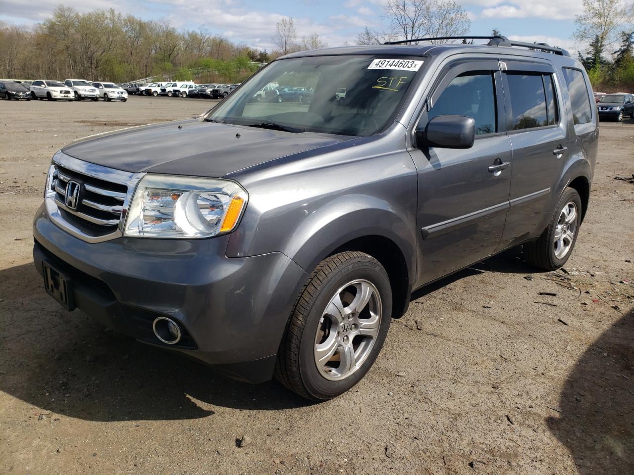 5FNYF4H78DB041591 2013 Honda Pilot Exln