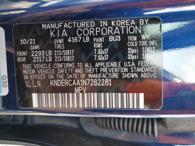 KNDERCAA1N7282281 KIA SELTOS EX