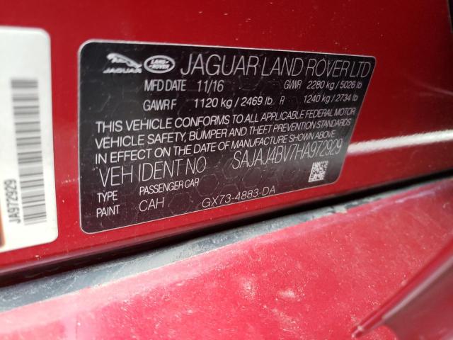 2017 JAGUAR XE PREMIUM - SAJAJ4BV7HA972929
