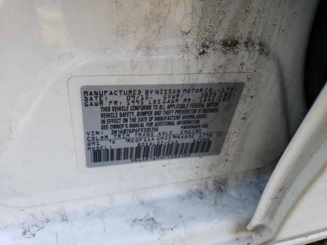 3N1AB7AP4FY335704 Nissan SENTRA S